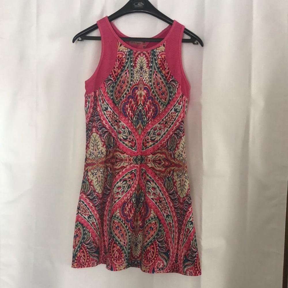 Racer back dress, built in bra size M